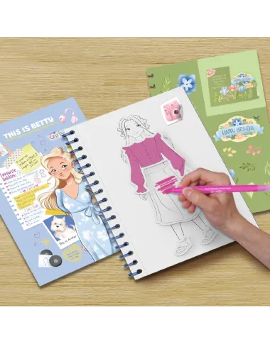 Dodo UGIRL Betty kūrybinis rinkinys -dėžutė