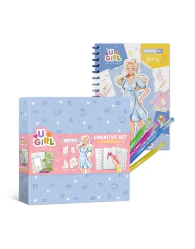 Dodo UGIRL Betty kūrybinis rinkinys -dėžutė