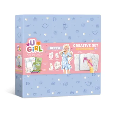 Dodo UGIRL Betty kūrybinis rinkinys -dėžutė