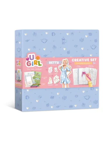 Dodo UGIRL Betty kūrybinis rinkinys -dėžutė