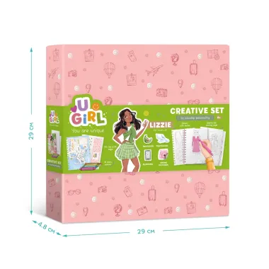 Dodo kūrybinis rinkinys stiliaus ir vaizduotės lavinimui Lizzie