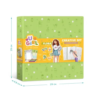 Dodo kūrybinis rinkinys stiliaus ir vaizduotės lavinimui Flora