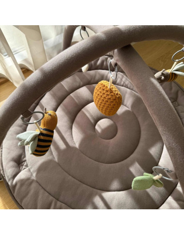 Lavinamasis kilimėlis Honeybee (90 cm) - didmeninė prekyba