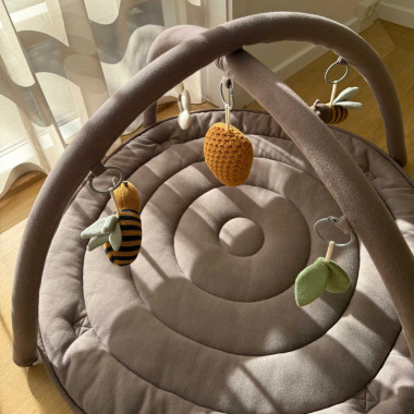 Lavinamasis kilimėlis kūdikiams Honeybee (90 cm) | Lapute.lt