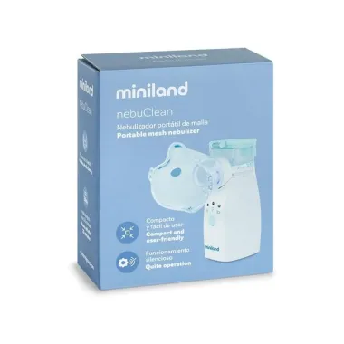 Miniland nešiojamas inhaliatorius Nebuclean su kauke - pakuotė