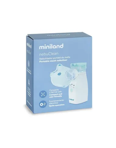 Miniland nešiojamas inhaliatorius Nebuclean su kauke - pakuotė