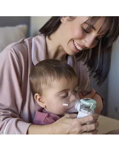 Miniland nešiojamas inhaliatorius Nebuclean su kauke - pakuotė