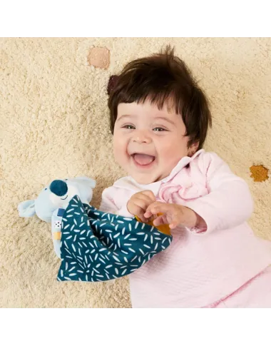 Mėlynas migdukas kūdikiams  Miniland Koala