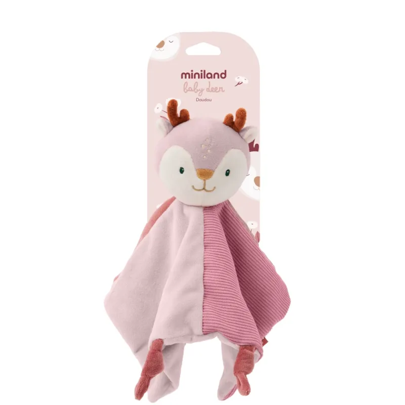 Ružavas migdukas kūdikiams  Miniland Elniukė