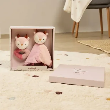 Miniland dovanų rinkinys Elniukė – tobula dovana naujagimiui