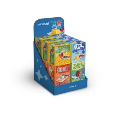 Miniland Tune In Radio – STEAM lavinamasis žaidimas vaikams - pakuotė