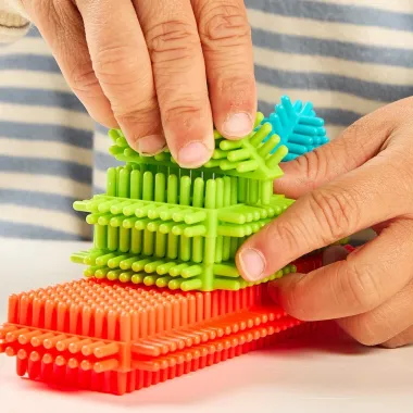 Miniland Pegy Bricks Vroom Ride konstruktorius vaikams nuo 2 metų