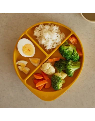 Miniland silikoninis indų rinkinys Garden - supakuotas