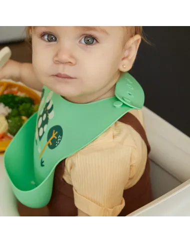 Miniland silikoninis indų rinkinys Garden - supakuotas