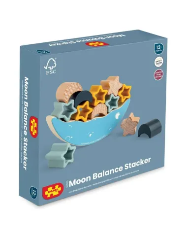 Mėnulio ir žvaigždžių formos Bigjigs balansinis žaidimas