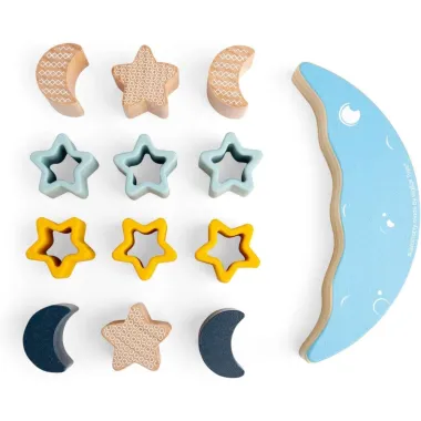 Medinis balansinis žaislas vaikams - visos detalės