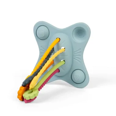 Silikoninis žaislas kūdikiui – traukimui ir spaudimui