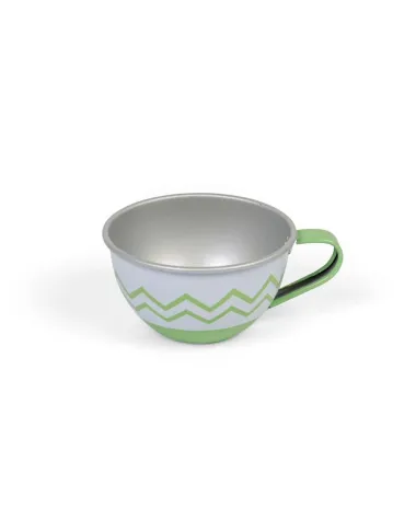 Medinis pikniko rinkinys pintinėje vaikams - arbatinukas, puodeliai, lėkštės.