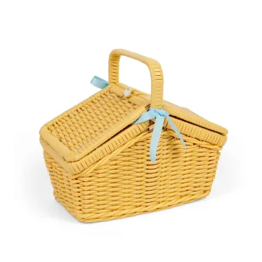 Bigjigs rudas pintas arbatėlės krepšys (18 el.)