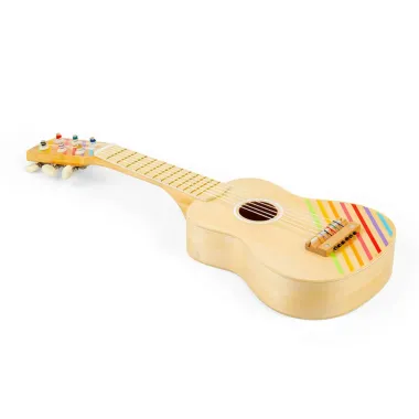 Spalvinga gitara vaikams - kūrybiniam žaidimui ir ritmui.