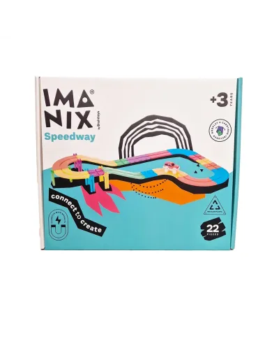 Imanix magnetinio konstruktoriaus trasa (22 el.)