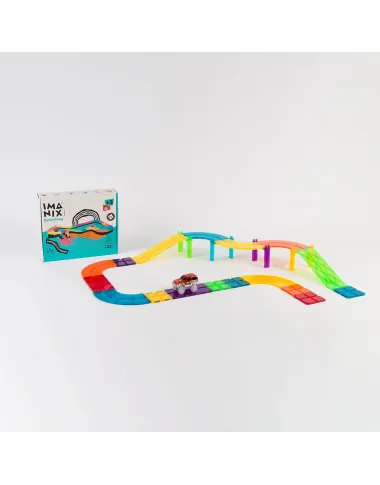 Imanix magnetinio konstruktoriaus trasa (22 el.)