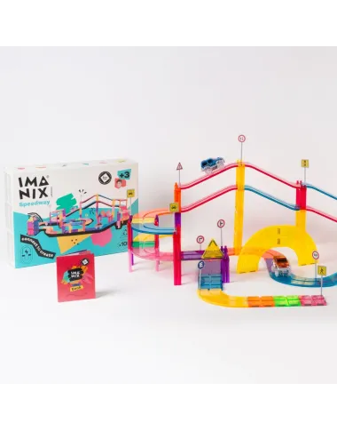 Imanix magnetinio konstruktoriaus trasa (105 el.)