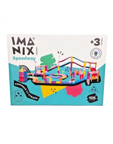 Imanix magnetinio konstruktoriaus trasa (105 el.)