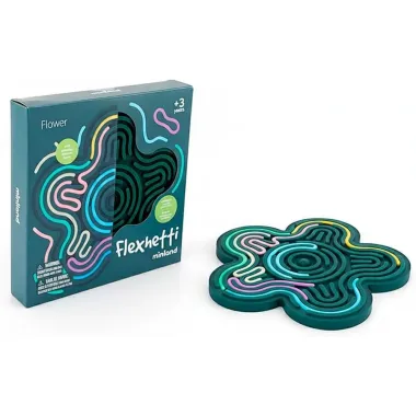 Miniland sensorinis žaislas Flexihetti Gėlė su pakuote