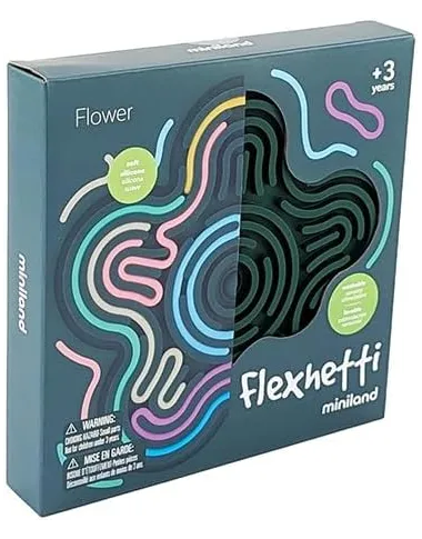 Silikoninis sensorinis fidget žaislas Flexihetti Gėlė vaikams