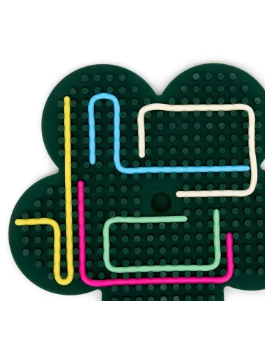 Silikoninis sensorinis fidget žaislas Flexihetti Gėlė vaikams