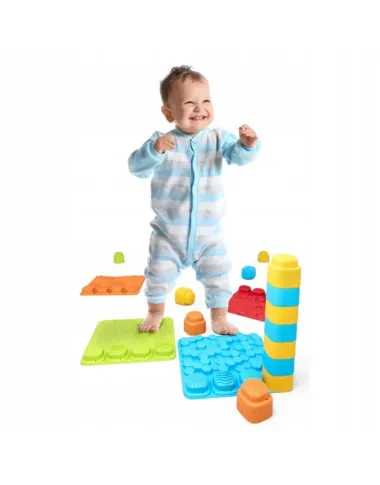 Sensorinis takelis Soft Bibi su kaladėlėmis (20 el)