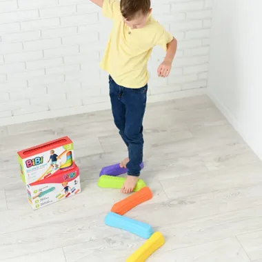 Balance Steps kliūčių ruožas vaikų judėjimo ir pusiausvyros lavinimui