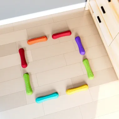 Balansavimo takelis Bibi (6 el) su sensoriniais paviršiais