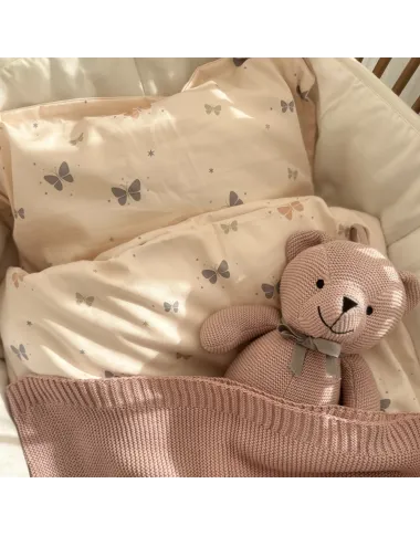 Patalynės komplektas Drugeliai, 100x140 cm