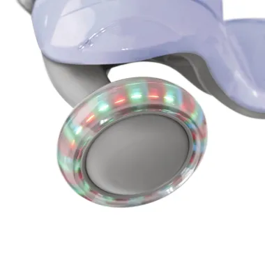 Vanilla Copenhagen paspirtukas vaikams su šviečiančiais ratais, violetinės spalvos