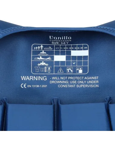 Ružava neopreninė plaukimo liemenė mergaitei 1-8 m.