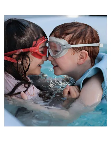 Platūs plaukimo akiniai vaikams Papartis (3-8 m)