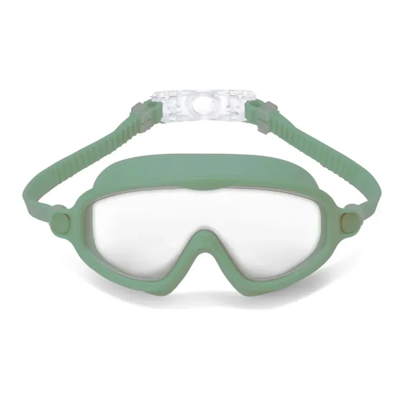 Platūs plaukimo akiniai vaikams Papartis (3-8 m)