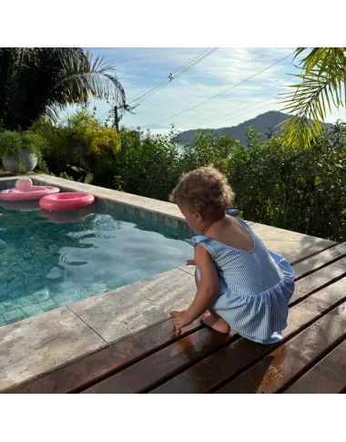 Maudymosi kostiumas mergaitei Boružėlė (3-24 mėn.)