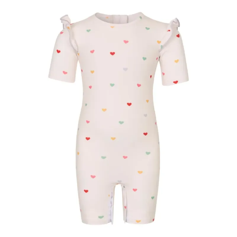 Maudymosi kostiumas kūdikiui Hearts (3-24 mėn.)