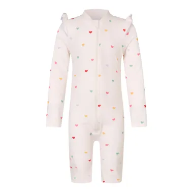 Maudymosi kostiumas mergaitėms Hearts (2-5 m.)