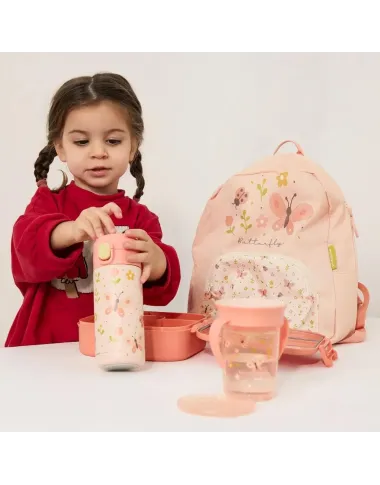Miniland nerūdijančio plieno gertuvė vaikams Butterfly