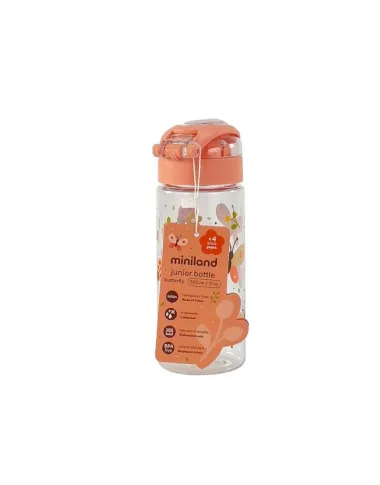 Miniland Tritan gertuvė vaikams Butterfly (500 ml)