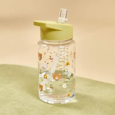 Tritan gertuvė vaikams su šiaudeliu 450 ml