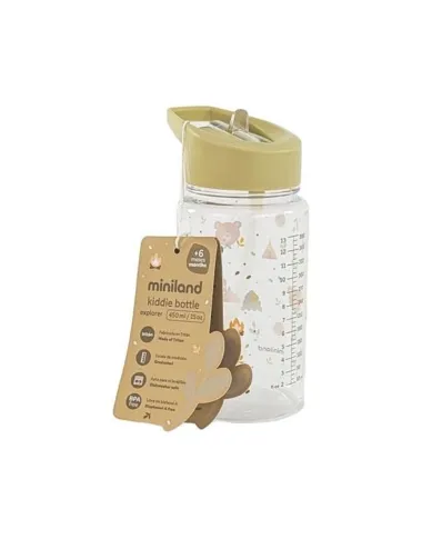 Miniland gertuvė vaikams su šiaudeliu Explorer (450 ml)