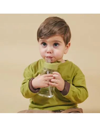 Miniland gertuvė vaikams su šiaudeliu Explorer (450 ml)