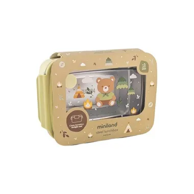 Miniland Steel Lunchbox mokyklai