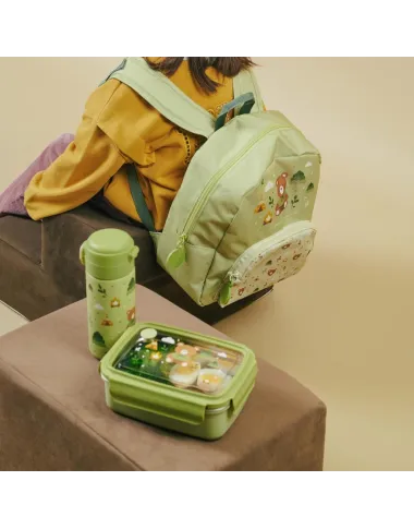 Miniland nerūdijančio plieno pietų dėžutė Explorer