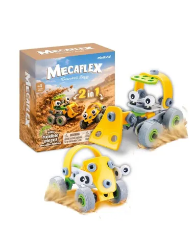 Miniland Mecaflex konstruktorius Ekskavatorius (56 el.)